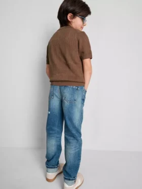 7-15 anos | camisa polo de malha