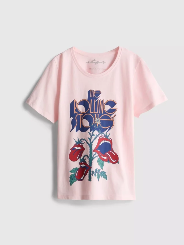 7-15 anos | Camiseta dos Rolling Stones