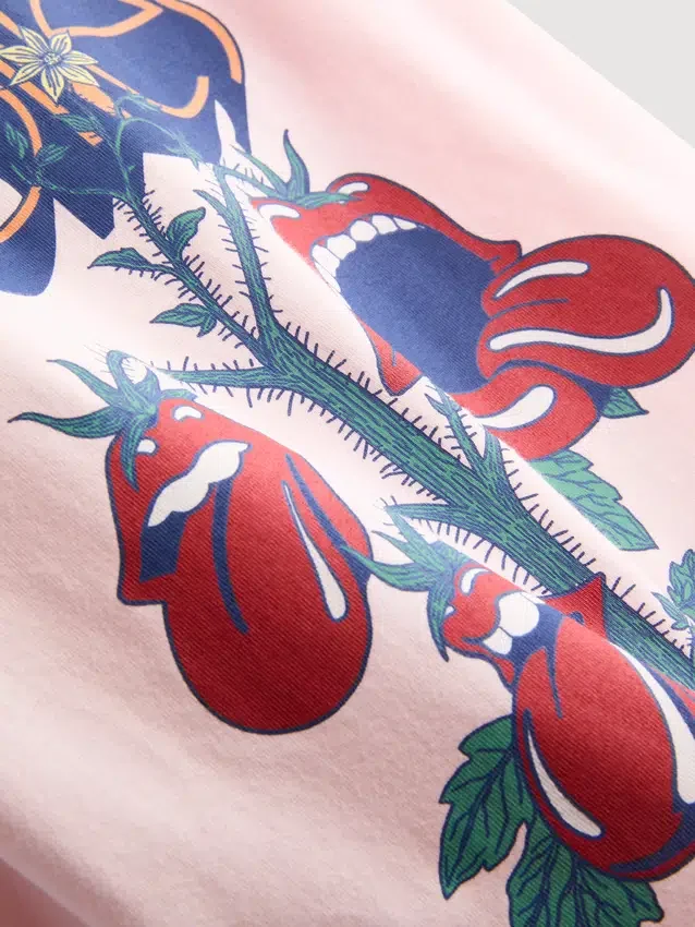 7-15 anos | Camiseta dos Rolling Stones