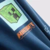 7-15 anos | Camisola com capuz com motivo do Minecraft, rica em algodão
