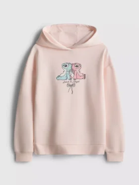 7-15 anos | Camisola com capuz do Stitch da Disney