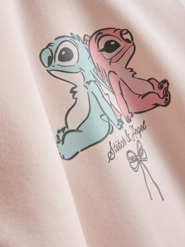 7-15 anos | Camisola com capuz do Stitch da Disney