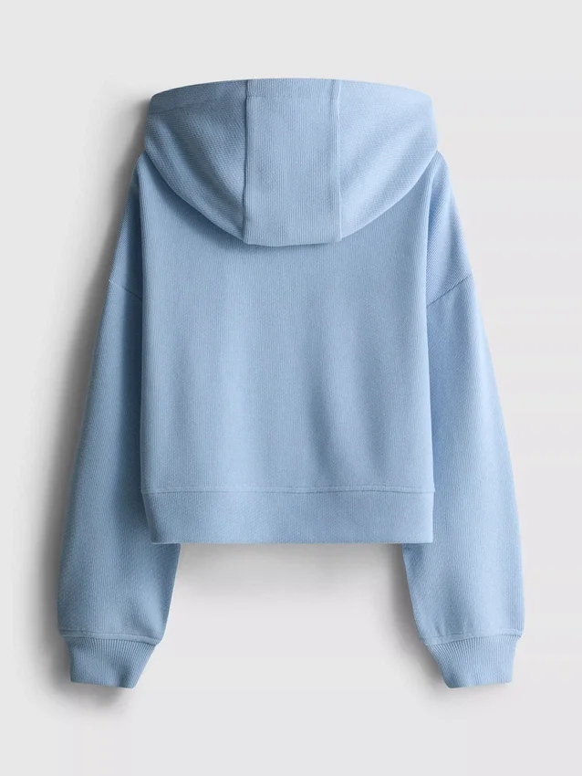7-15 anos | camisola com capuz escovado