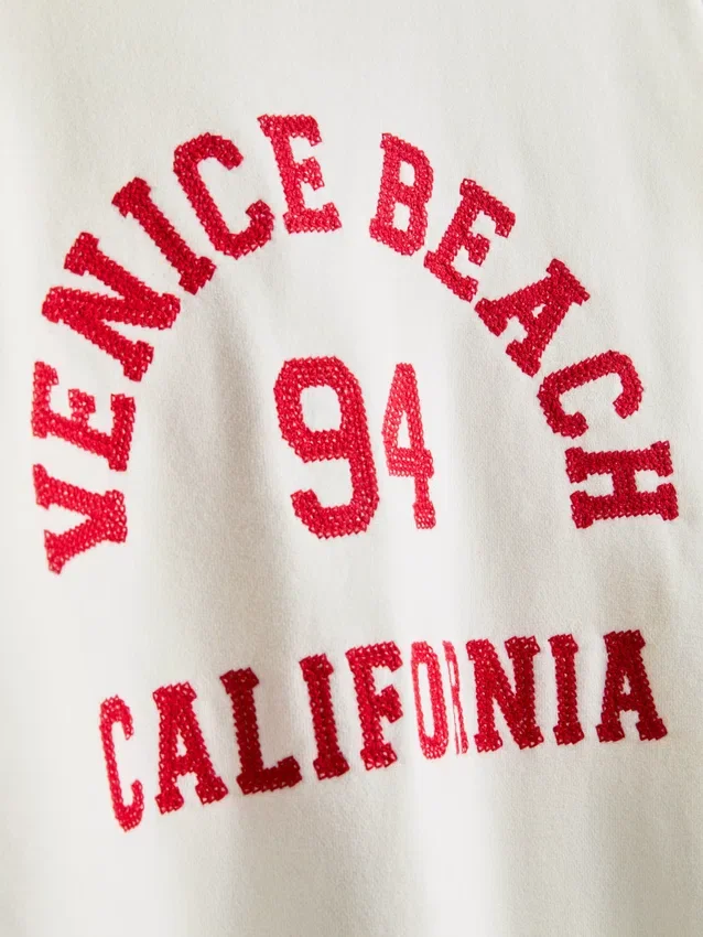 7-15 anos | Camisola com estampado «Venice City»