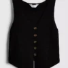 7-15 anos | Camisola de malha com decote em V