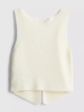 7-15 anos | Camisola de malha com decote em V