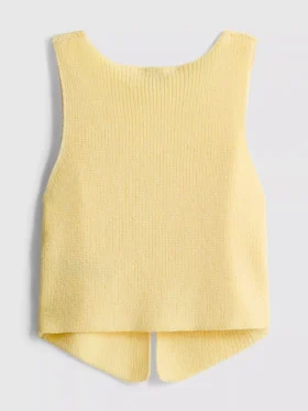 7-15 anos | Camisola de malha com decote em V