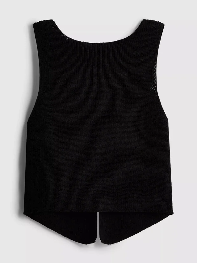 7-15 anos | Camisola de malha com decote em V