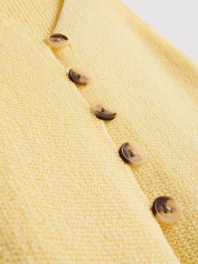 7-15 anos | Camisola de malha com decote em V