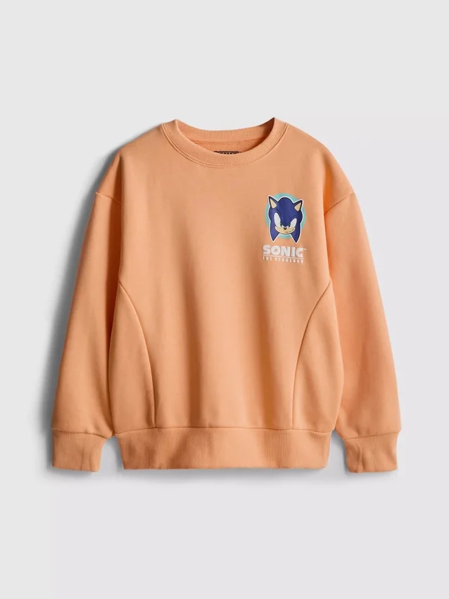 7-15 anos | Camisola do Sonic the Hedgehog