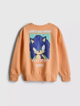 7-15 anos | Camisola do Sonic the Hedgehog