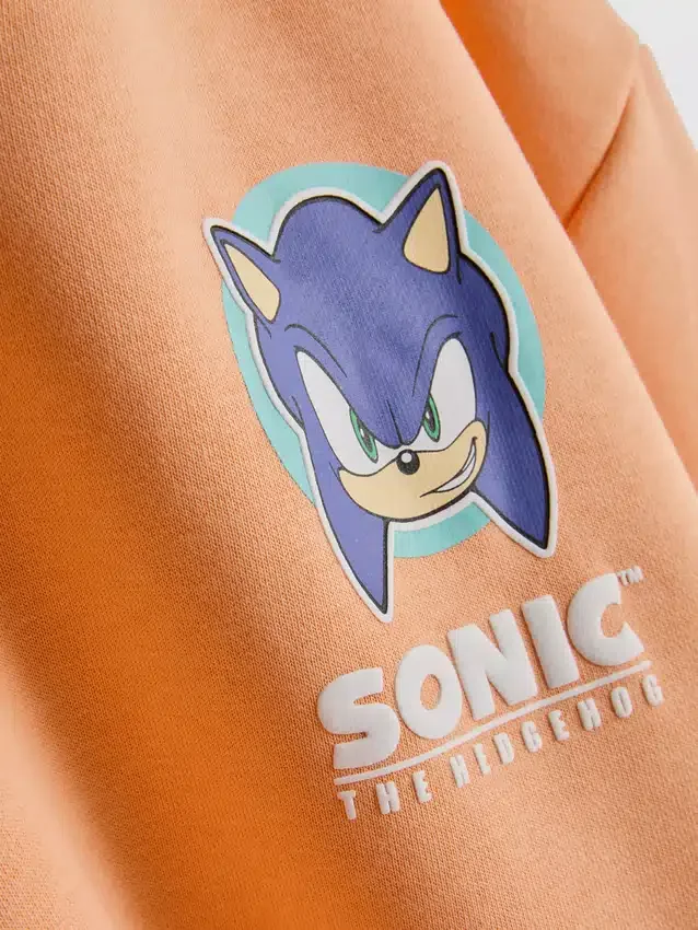 7-15 anos | Camisola do Sonic the Hedgehog