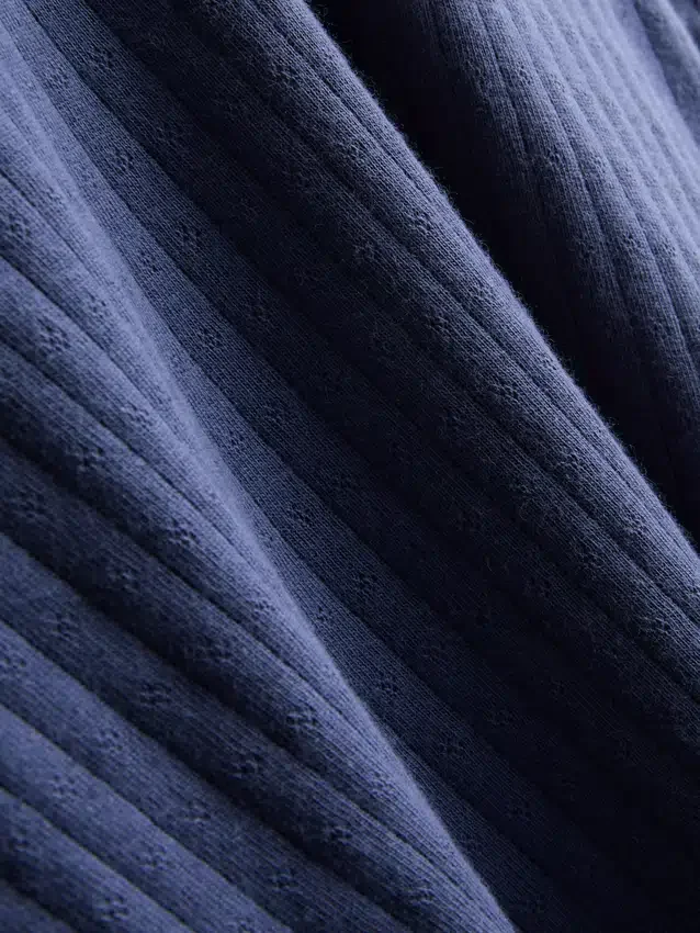7-15 anos | camisola sem mangas com ponto-de-gaze