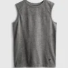 7-15 anos | camisola sem mangas desportiva
