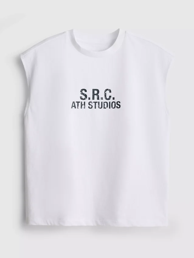 7-15 anos | camisola sem mangas desportiva