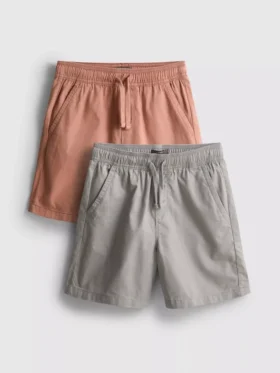 7-15 anos | Conjunto de 2 calções com cordão