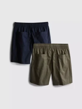 7-15 anos | Conjunto de 2 calções com cordão