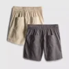 7-15 anos | Conjunto de 2 calções com cordão