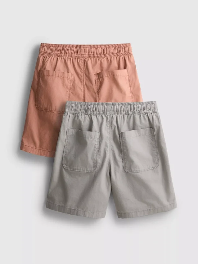7-15 anos | Conjunto de 2 calções com cordão