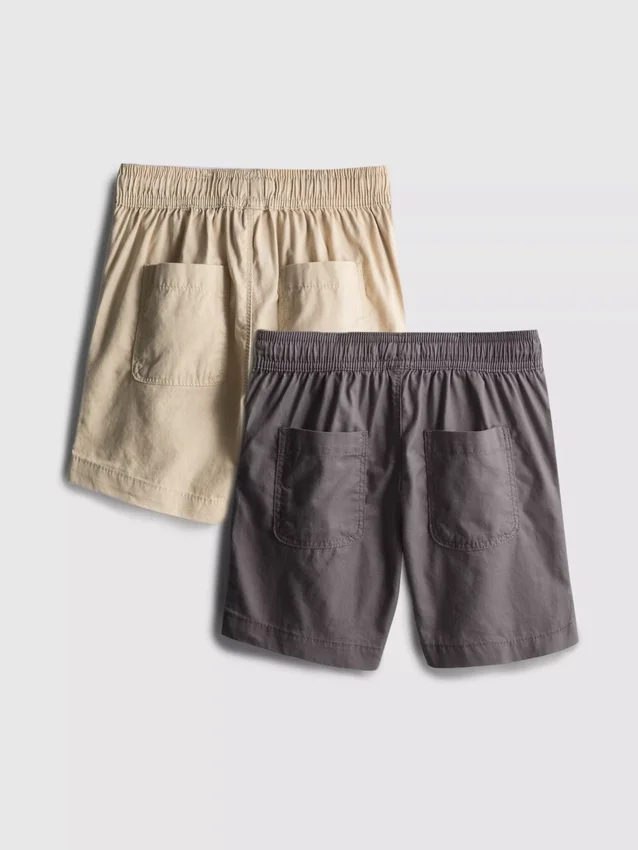 7-15 anos | Conjunto de 2 calções com cordão