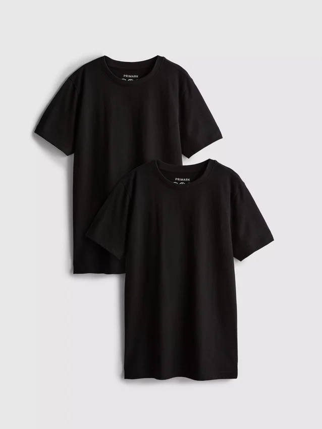 7-15 anos | Conjunto de 2 camisas de calções de manga curta