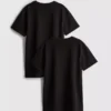7-15 anos | Conjunto de 2 camisas de calções de manga curta