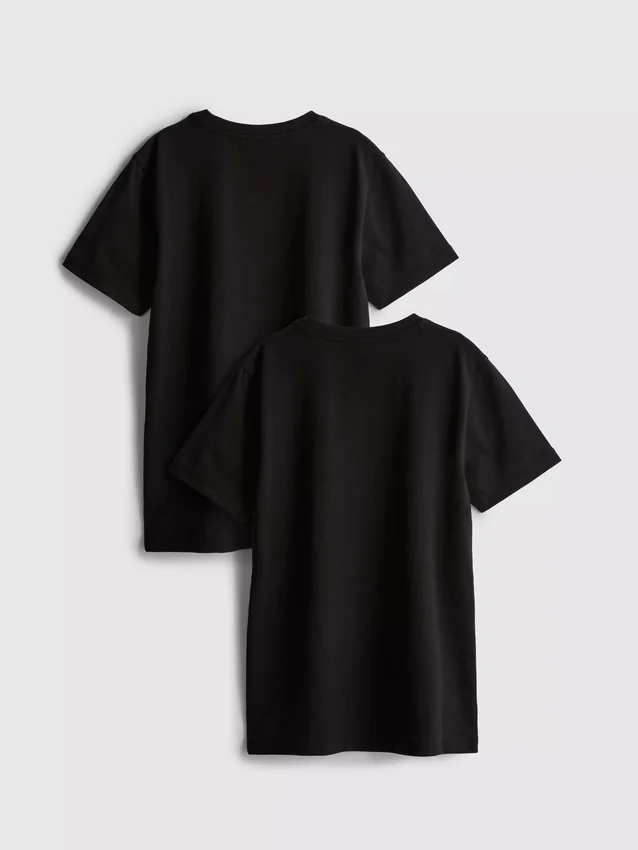 7-15 anos | Conjunto de 2 camisas de calções de manga curta