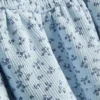 7-15 anos | conjunto de blusa e saia Rara