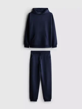 7-15 anos | Conjunto de camisola com capuz e calças de treino