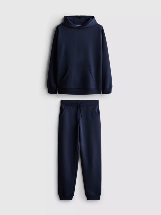 7-15 anos | Conjunto de camisola com capuz e calças de treino