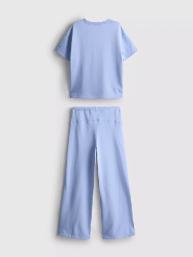 7-15 anos | Conjunto de t-shirt e calças de fato de treino
