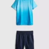 7-15 anos | Conjunto de t-shirt e calções desportivos
