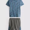 7-15 anos | Conjunto de t-shirt e calções desportivos