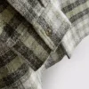 7-15 anos | conjunto de t-shirt e camisa xadrez