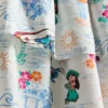 7-15 anos | Conjunto de top do Stitch da Disney e saia Rara
