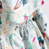 7-15 anos | Conjunto de top do Stitch da Disney e saia Rara