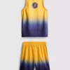 7-15 anos | Conjunto desportivo em malha dos Los Angeles Lakers da NBA