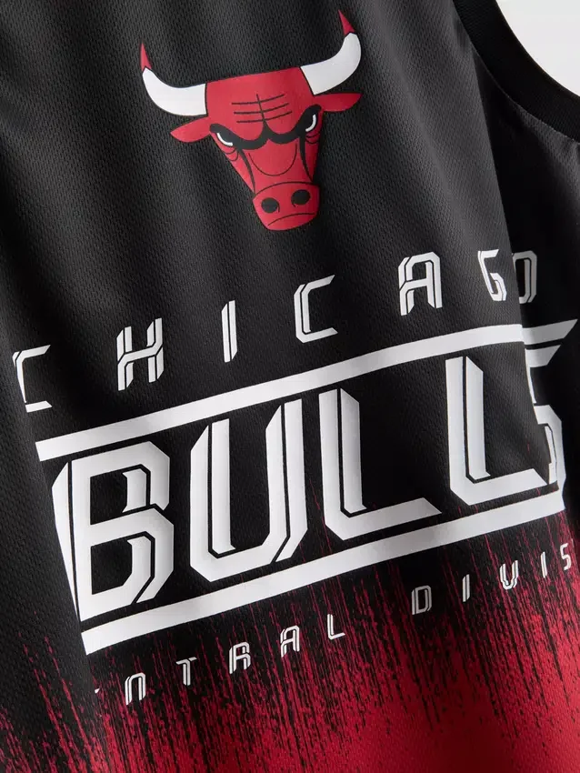 7-15 anos | Conjunto em malha dos Chicago Bulls da NBA