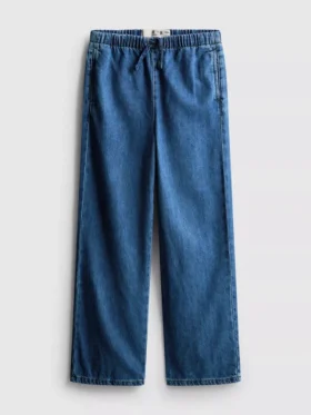 7-15 anos | Jeans com cintura elástica
