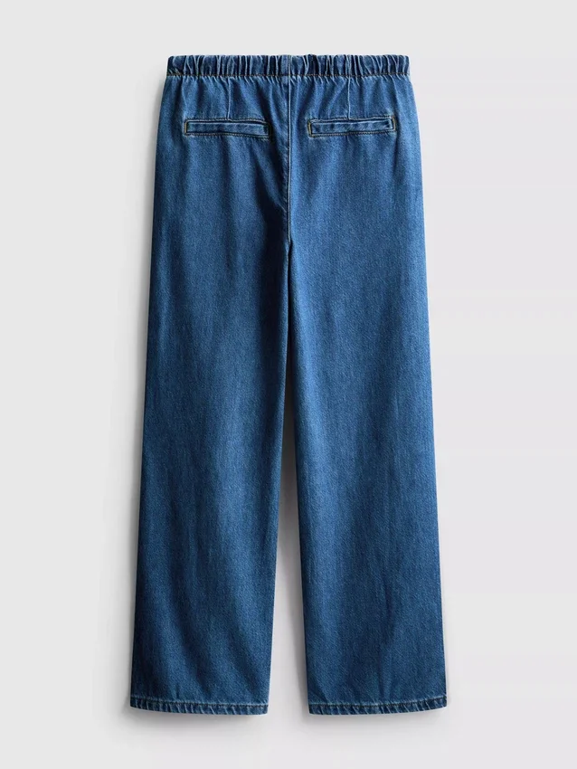 7-15 anos | Jeans com cintura elástica