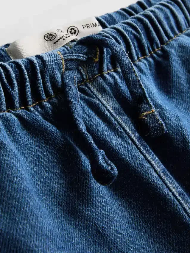 7-15 anos | Jeans com cintura elástica