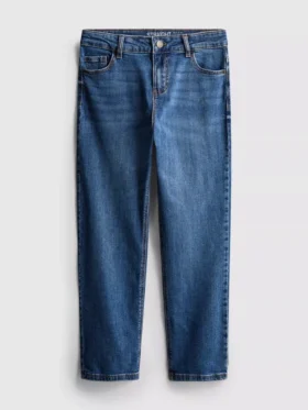 7-15 anos | Jeans de corte reto