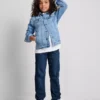7-15 anos | Jeans de corte reto