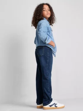 7-15 anos | Jeans de corte reto