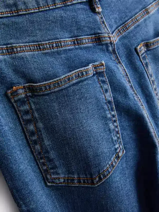 7-15 anos | Jeans de corte reto