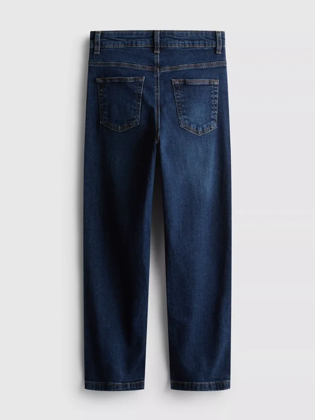 7-15 anos | Jeans de corte reto