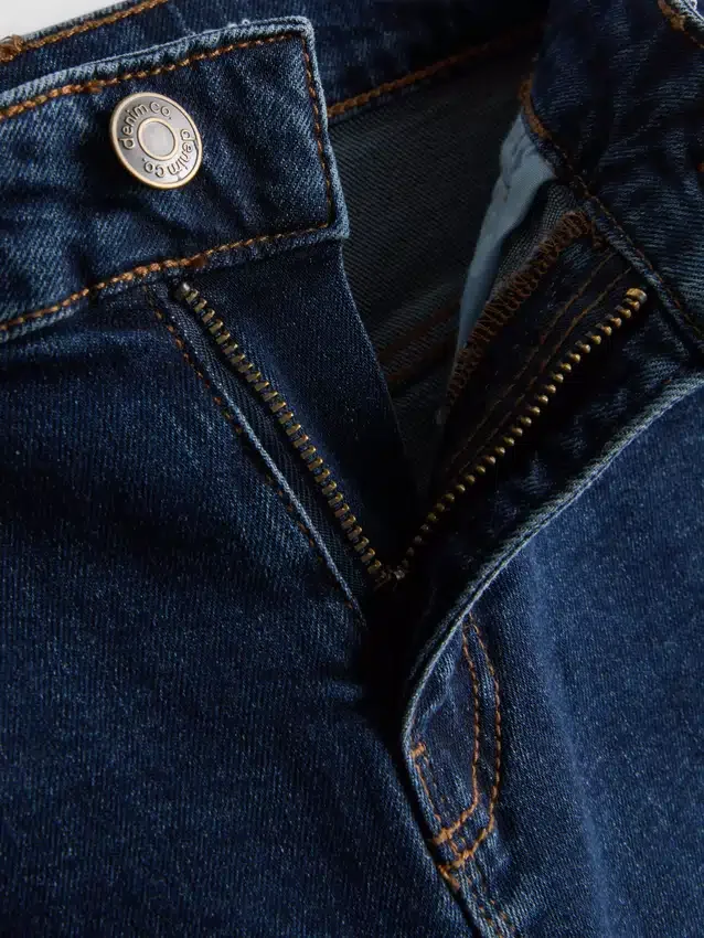 7-15 anos | Jeans de corte reto