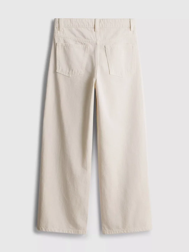 7-15 anos | Jeans de perna larga
