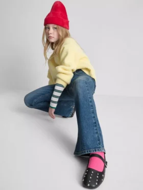 7-15 anos | Jeans largos com cinto