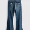 7-15 anos | Jeans largos com cinto